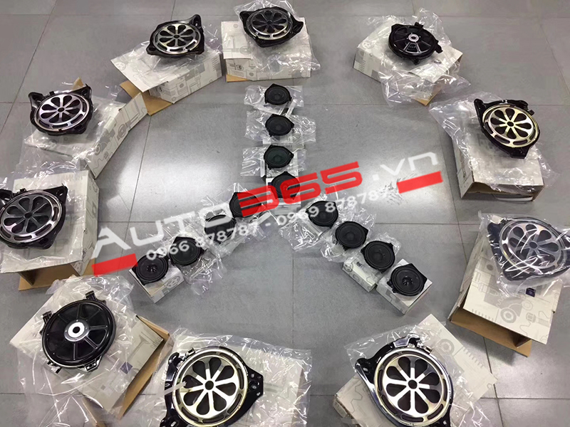 Nâng cấp loa Burmester cho Mercedes GLC Class